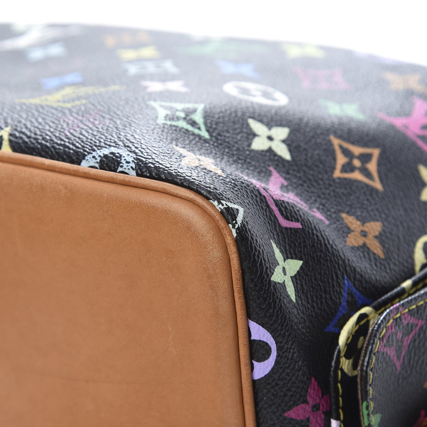 Monogram Multicolor Petit Noe Black