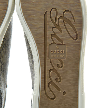 Gucci GG Supreme Monogram Low Top Sneakers 37 Brown 6 of 9