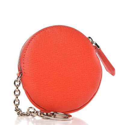 Fendi Vitello Elite Monster Eye Coin Purse Key Case Papavero Multicolor 3 of 8