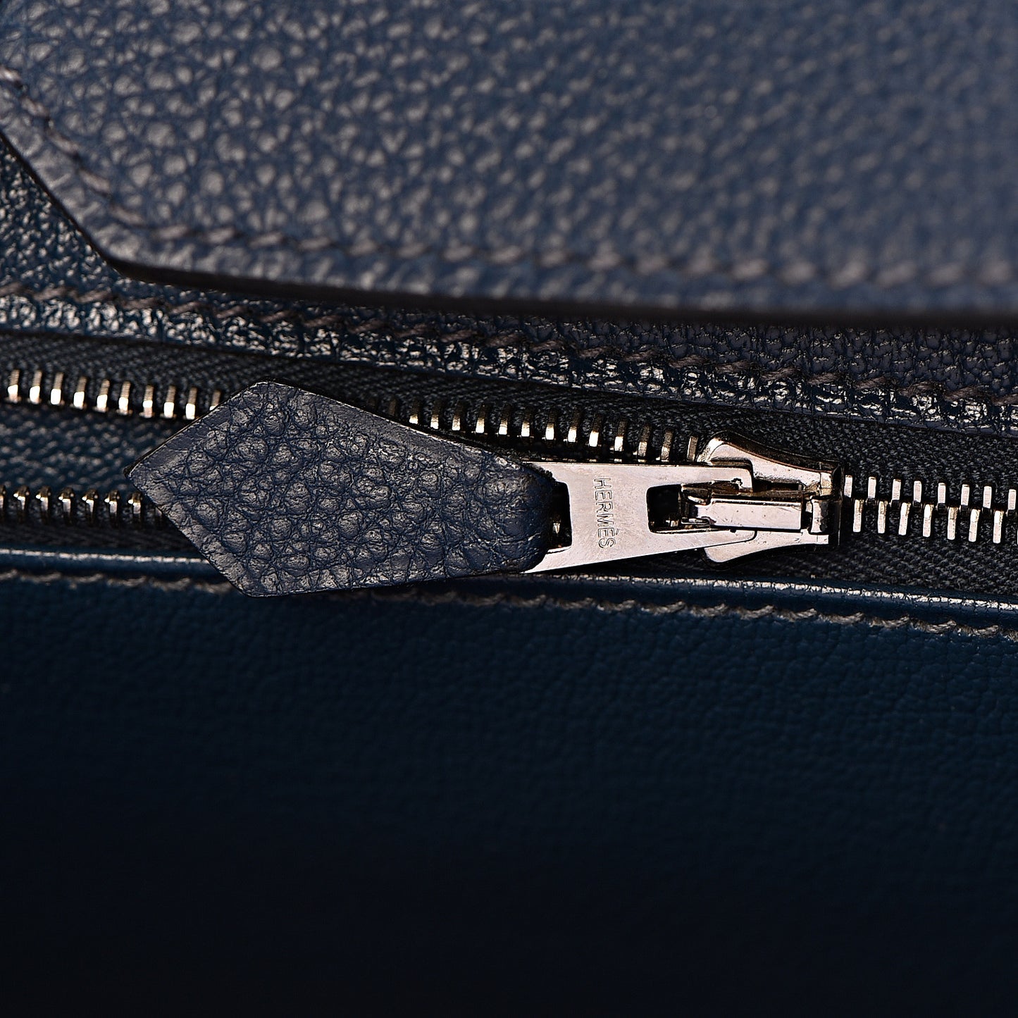 Togo Birkin 35 Bleu De Prusse