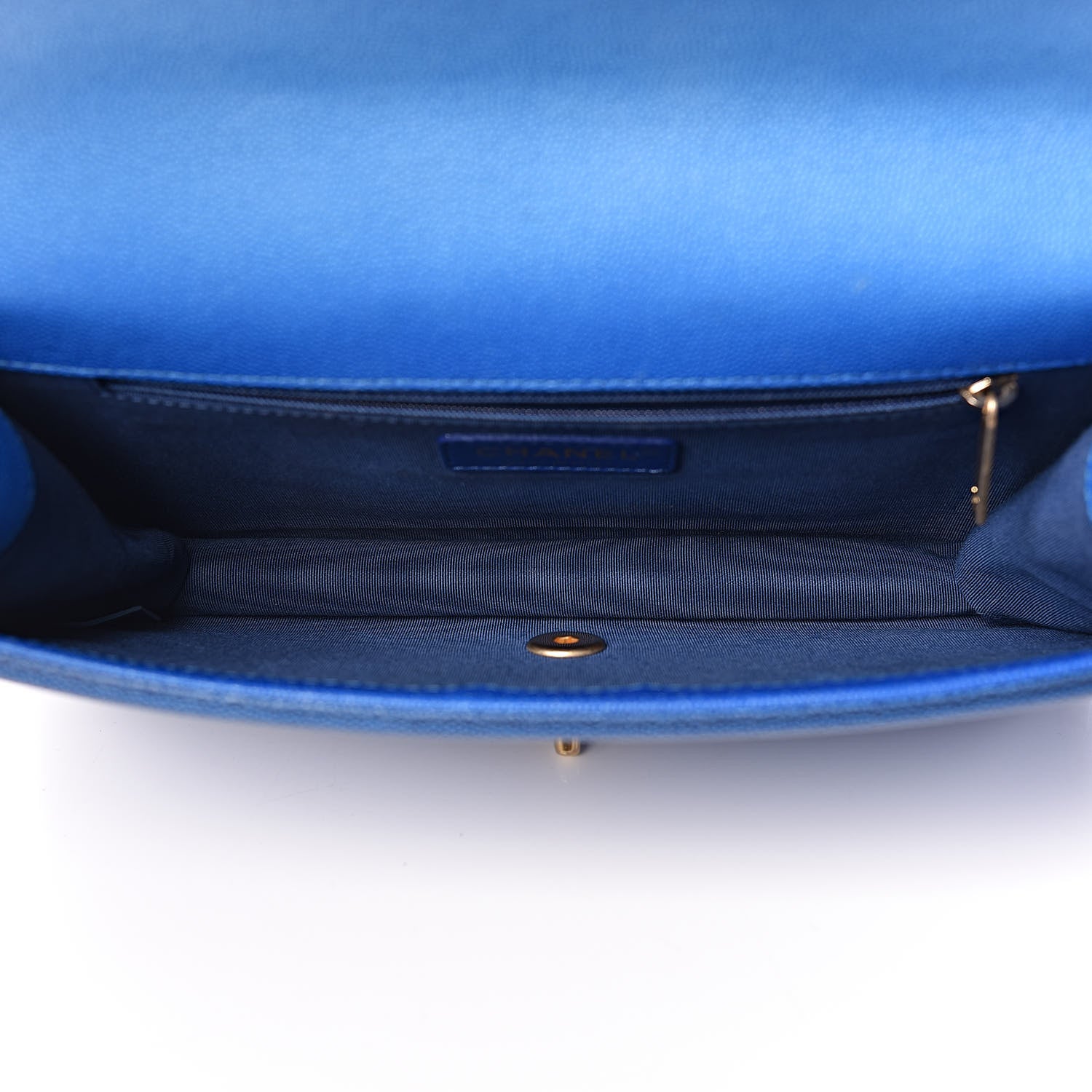 Chanel Caviar Quilted Medium Sunset On The Sea Flap Blue 5 of 11