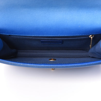 Chanel Caviar Quilted Medium Sunset On The Sea Flap Blue 5 of 11