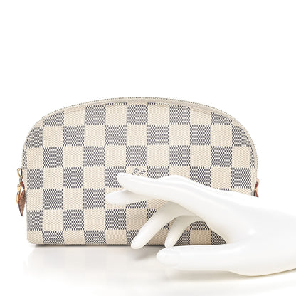 Louis Vuitton Damier Azur Cosmetic Pouch 2 of 10