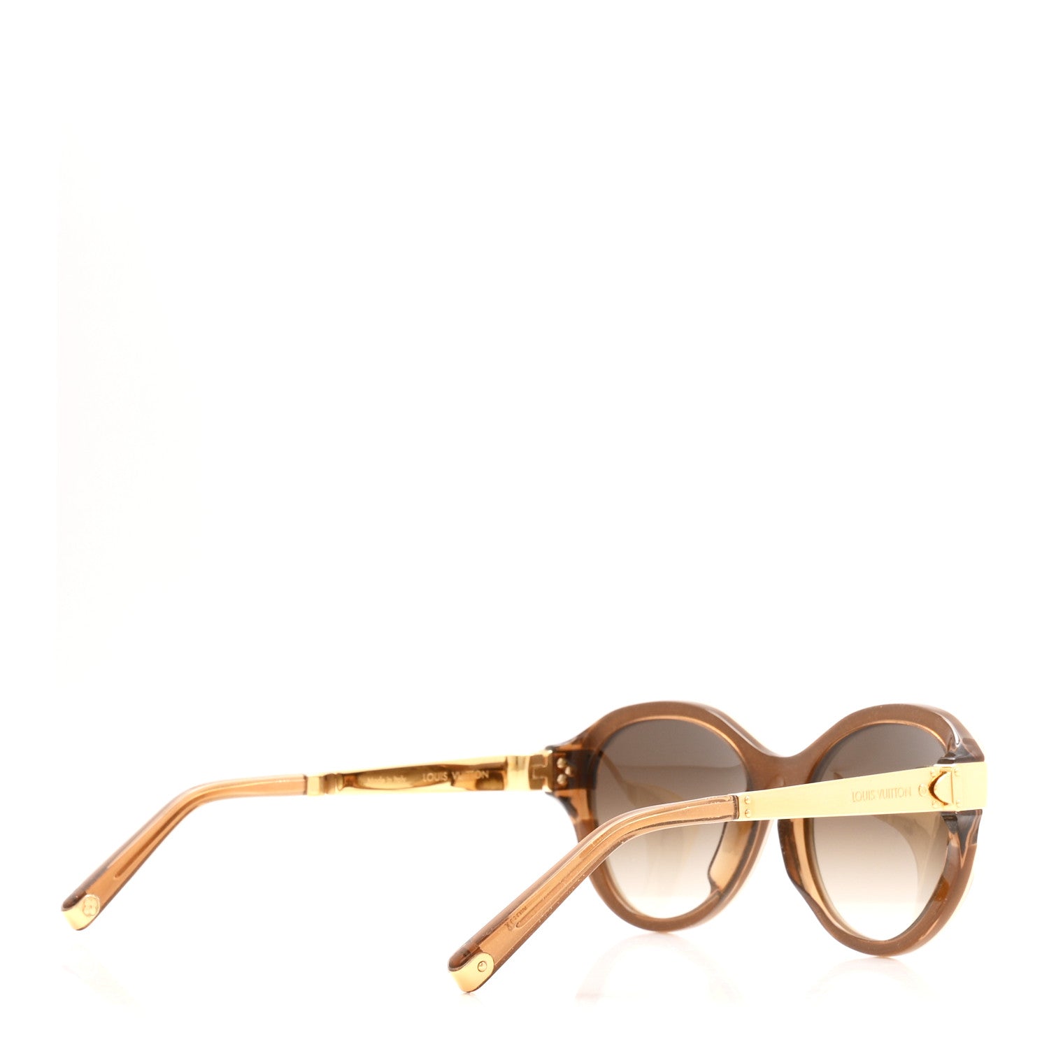 Louis Vuitton Acetate Petit Soupcon Cat Eye Sunglasses Z0487E Black 4 of 7