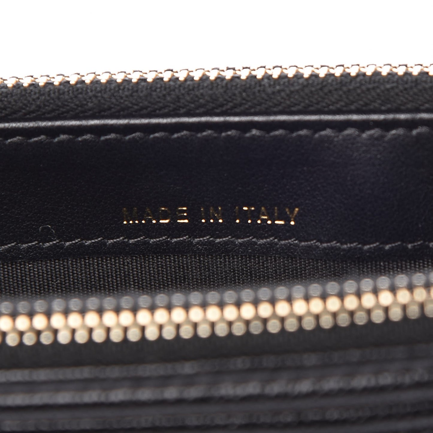 Caviar Quilted Small Boy Clutch With Chain Black