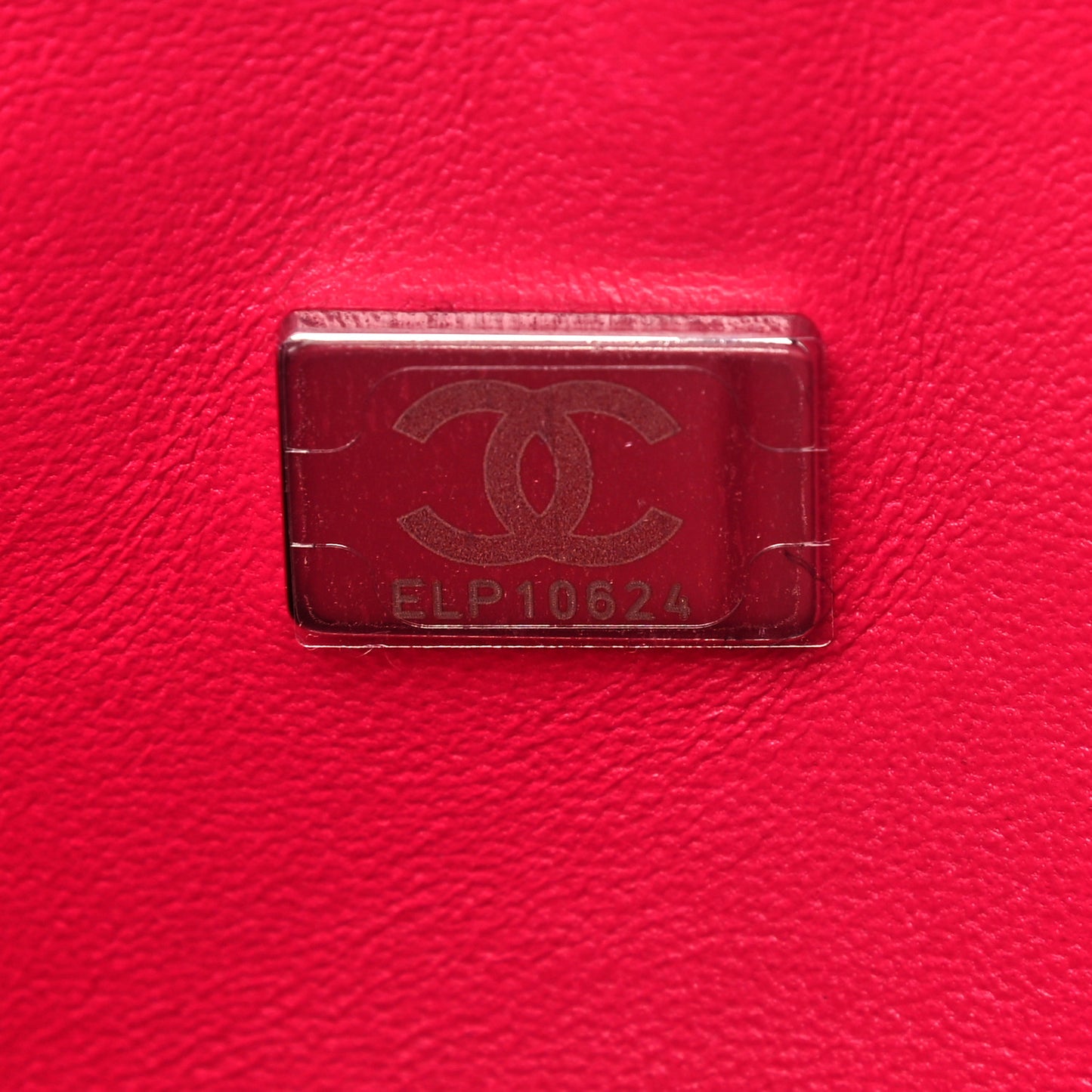 Caviar Quilted Small Double Flap Dark Pink