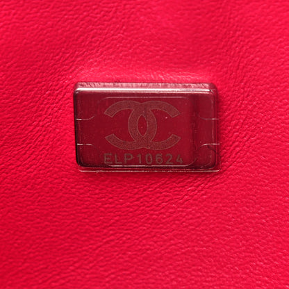 Chanel Caviar Quilted Small Double Flap Dark Pink 8 of 10
