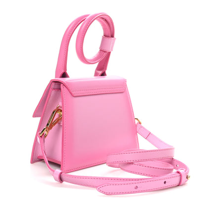 Jacquemus Smooth Calfskin Le Chiquito Noeud Gradient Pink 2 of 9