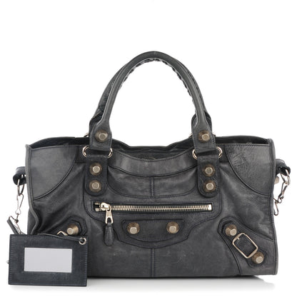 Balenciaga Agneau Giant 21 Silver Hardware Part Time Anthracite 1 of 11