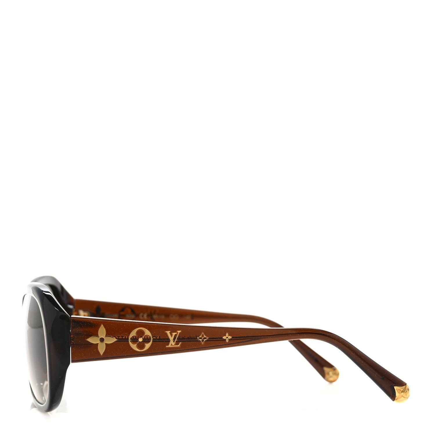 Louis Vuitton Obsession GM Sunglasses Z0459E Brown Glitter 3 of 8