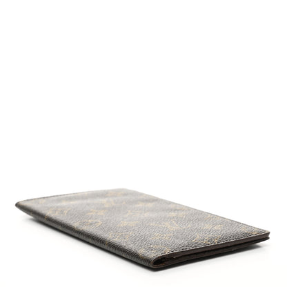 Louis Vuitton Monogram Porte Valeurs Checkbook Wallet 4 of 12