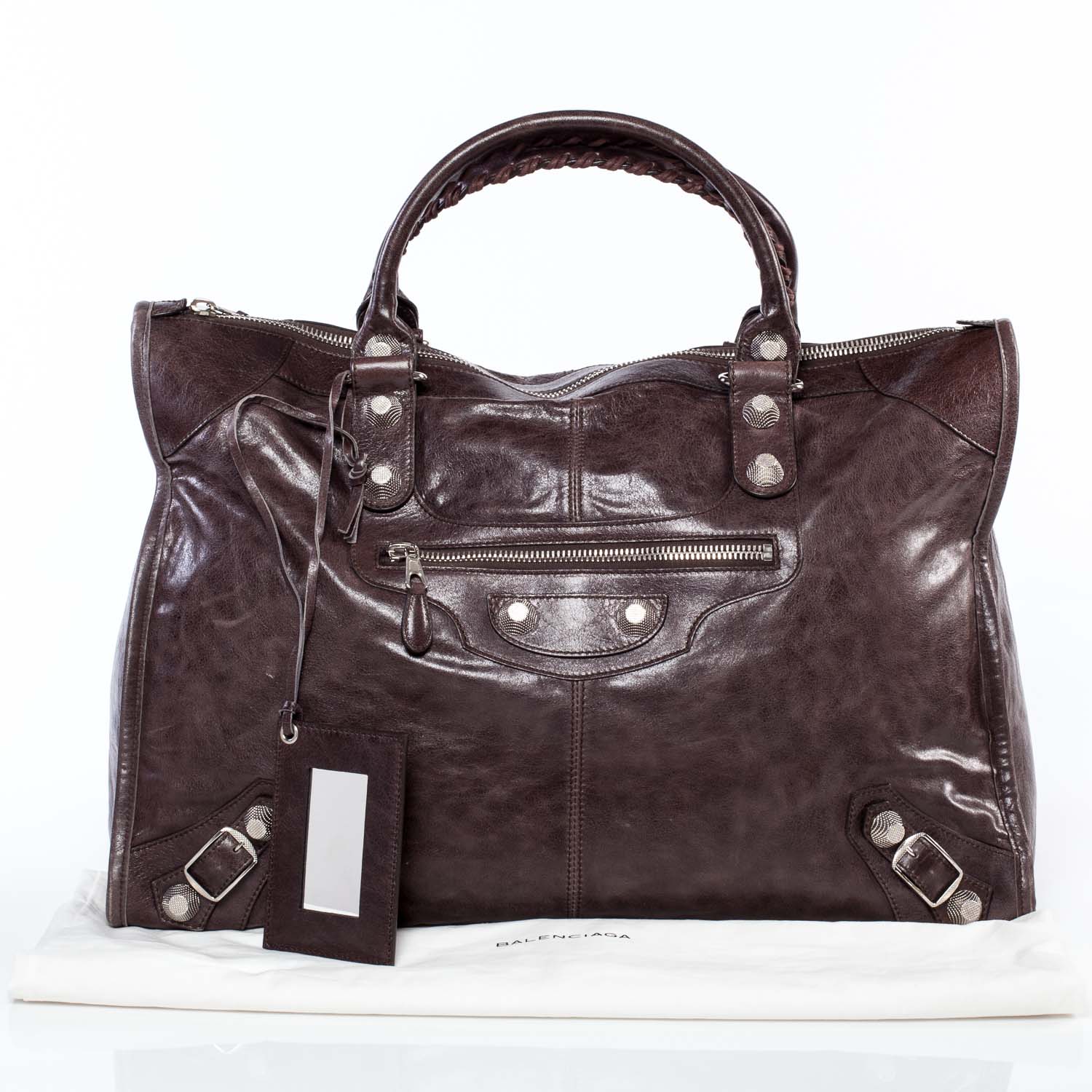 Balenciaga Agneau Giant 21 Weekender Charbon 9 of 9