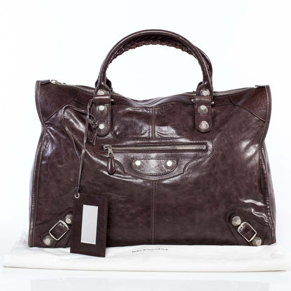 Balenciaga Agneau Giant 21 Weekender Charbon 9 of 9