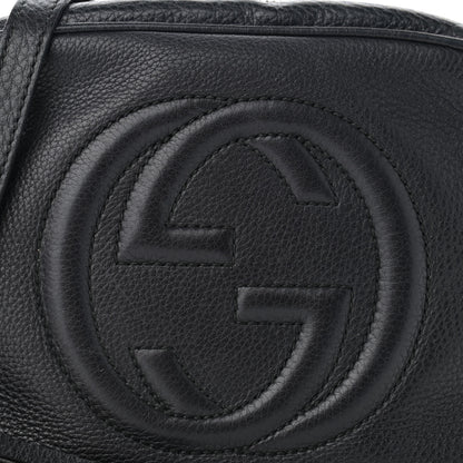 Gucci Pebbled Calfskin Small Soho Disco Bag Black 8 of 12