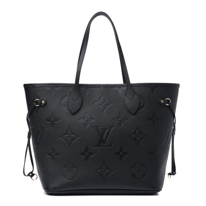 Louis Vuitton Empreinte Monogram Giant Neverfull MM Black 1 of 11