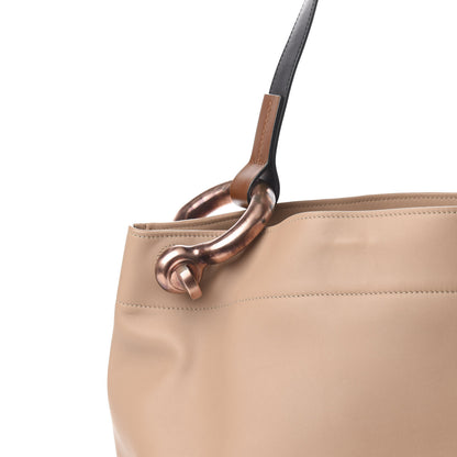 Tom Ford Calfskin Fisherman Hook Drawstring Hobo Bag Blush Nude 9 of 9