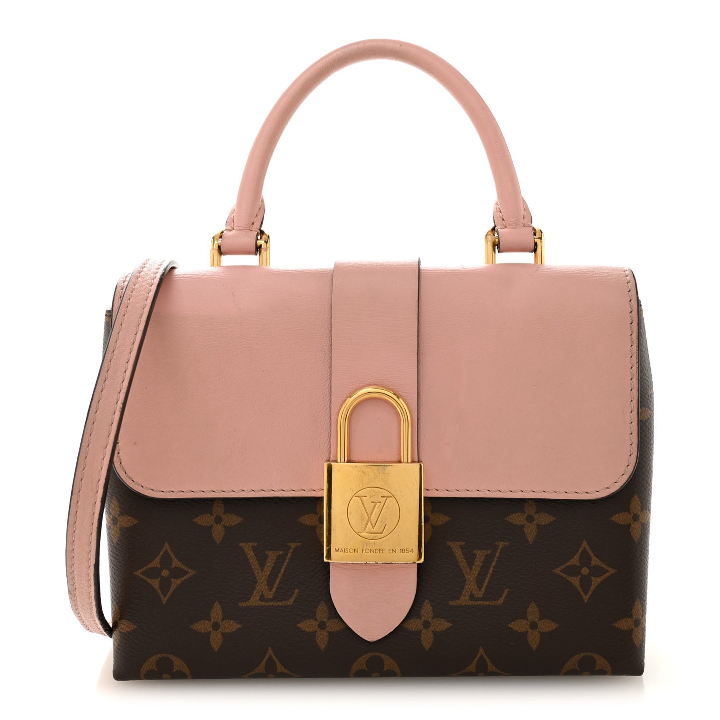 Monogram Locky BB Rose Poudre