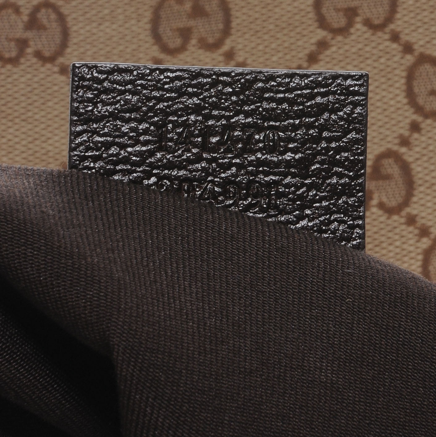 Gucci Monogram Medium Abbey Tote Brown 7 of 7