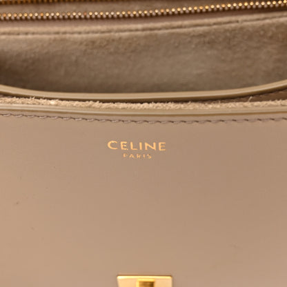 Celine Smooth Calfskin Teen Soft 16 Shoulder Bag Safari 6 of 13