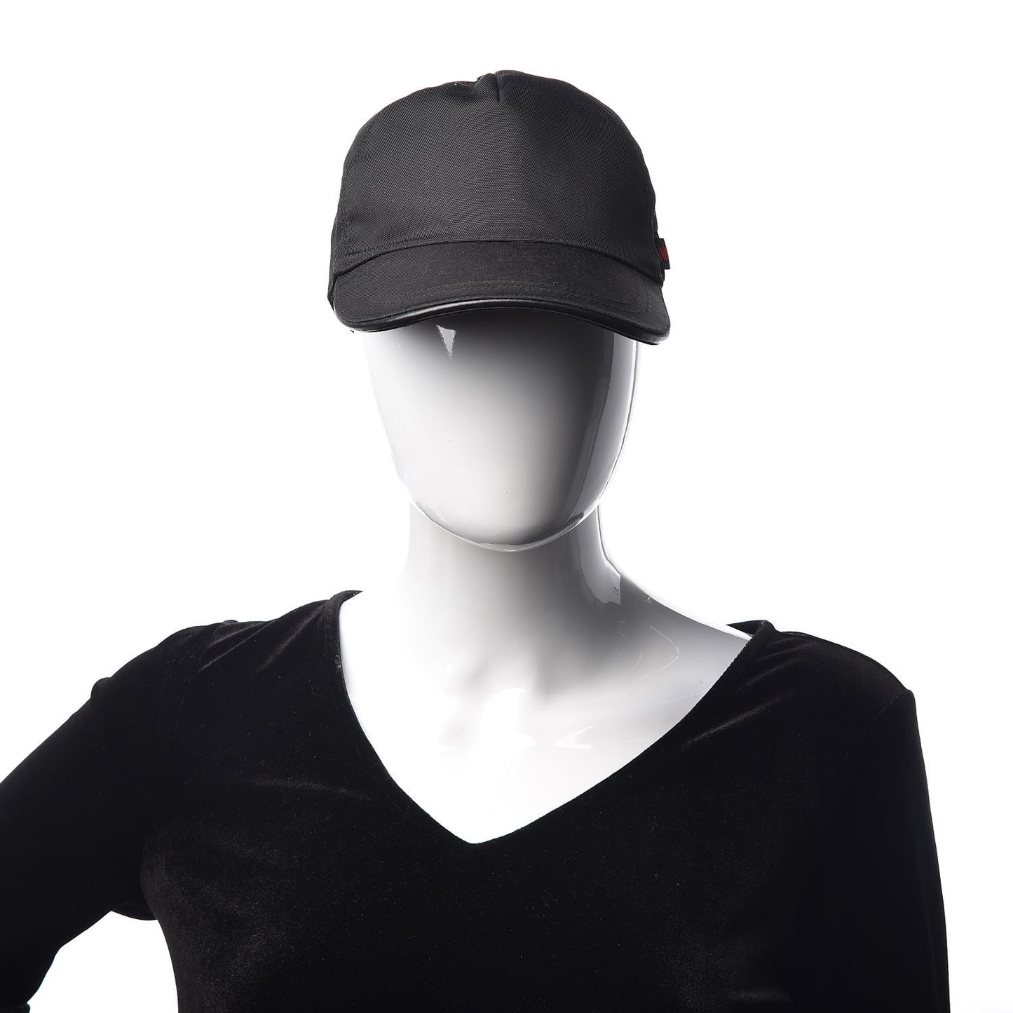 Polyamide Baseball Hat L Black