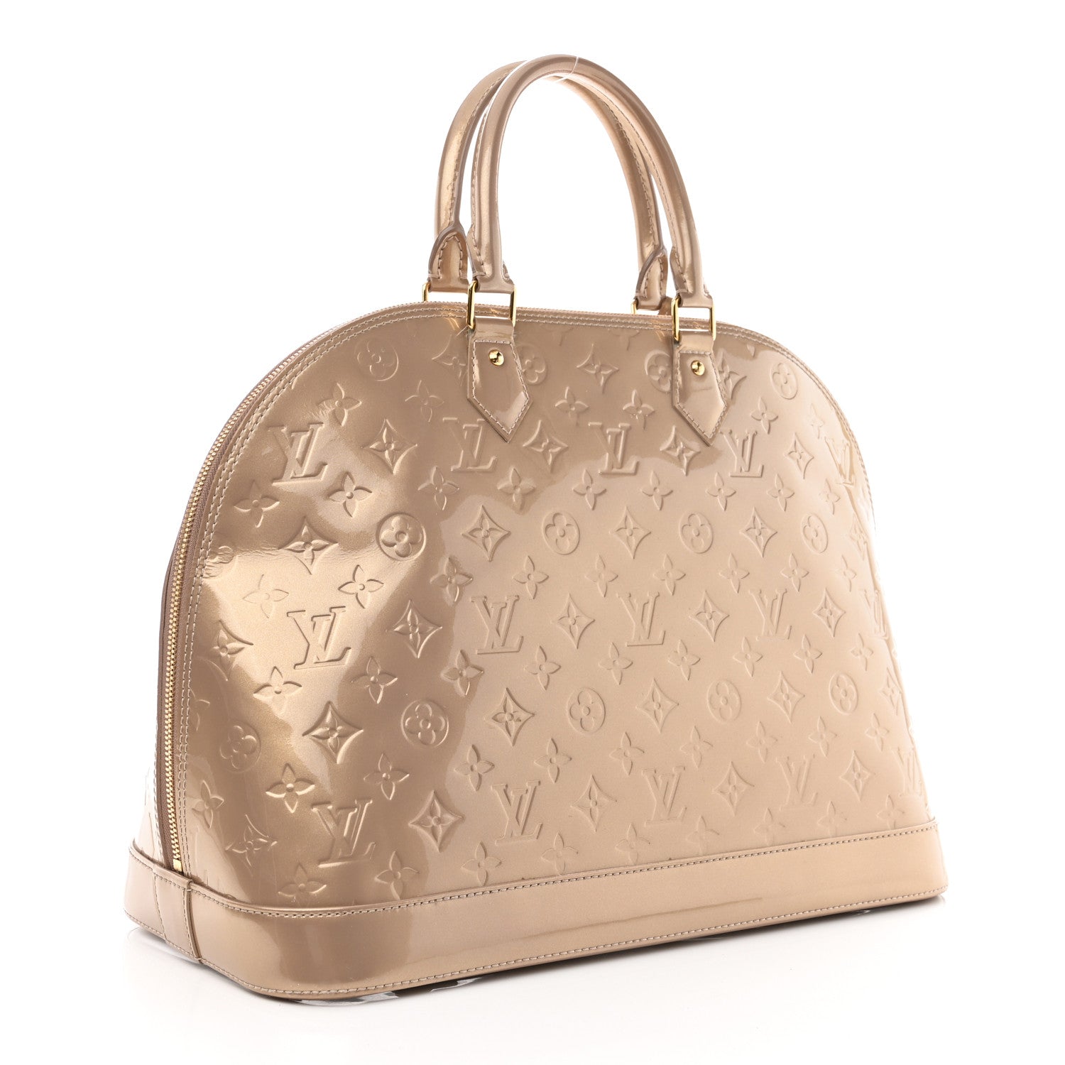 Louis Vuitton Vernis Alma GM Beige Poudre 3 of 10