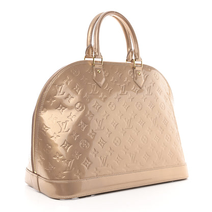 Louis Vuitton Vernis Alma GM Beige Poudre 3 of 10
