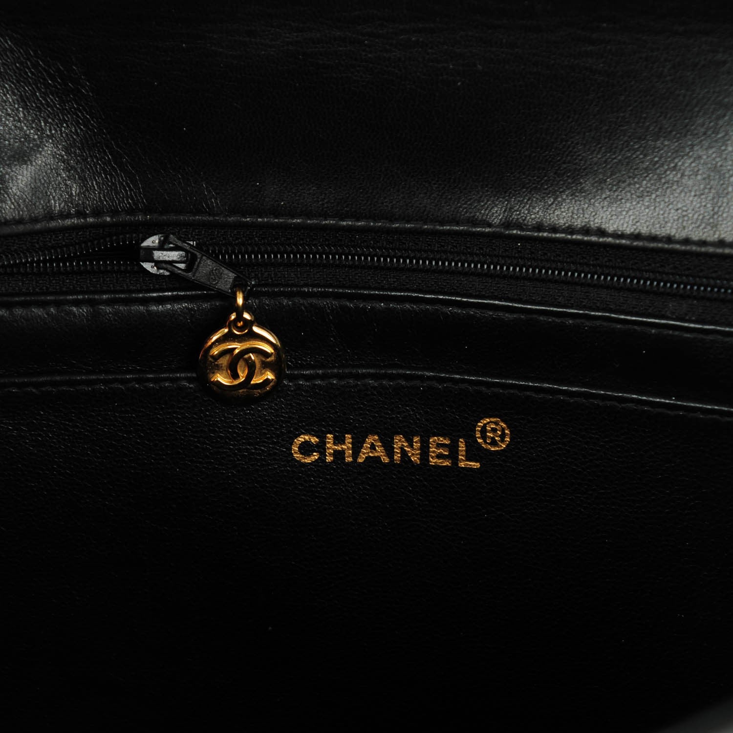 Chanel Lambskin Quilted Jumbo Flap Black 7 of 9