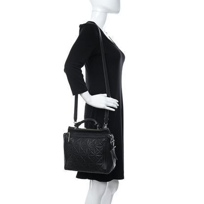 3.1 Phillip Lim Calfskin Quilted Small Ryder Satchel Black 2 of 14