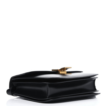 Celine Box Calfskin Medium Classic Box Flap Bag Black 4 of 15