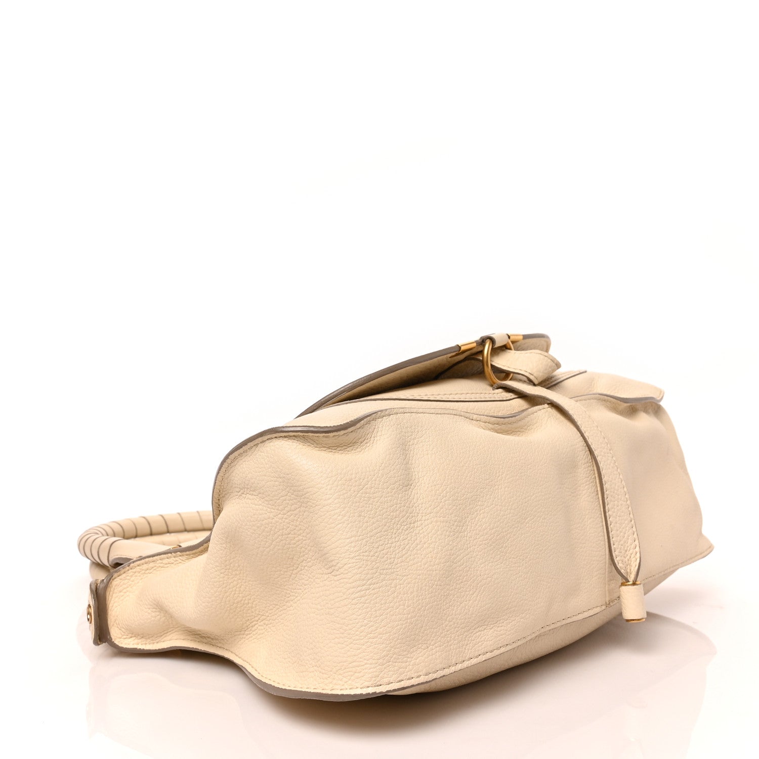 Chloe Calfskin Medium Marcie Satchel Cream 4 of 14