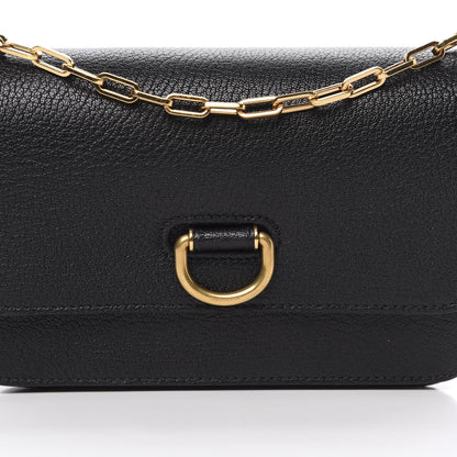 Burberry Hayes Goatskin D-Ring Mini Bag Black 8 of 10