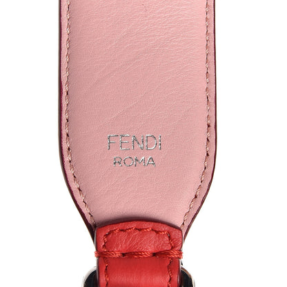 Fendi Calfskin Studded Strap You Red Multicolor 3 of 3