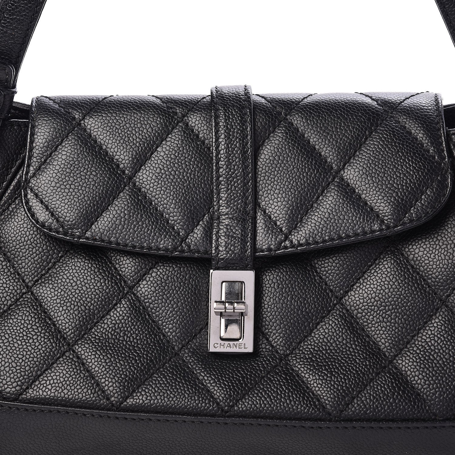Chanel Caviar Mademoiselle Flap Black 10 of 11