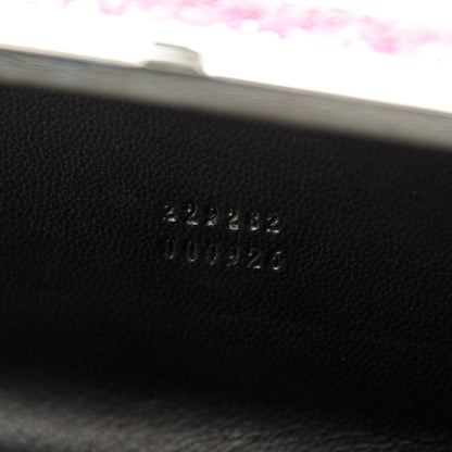 Alexander McQueen PVC Glitter Knuckle Box Clutch Pink 8 of 8