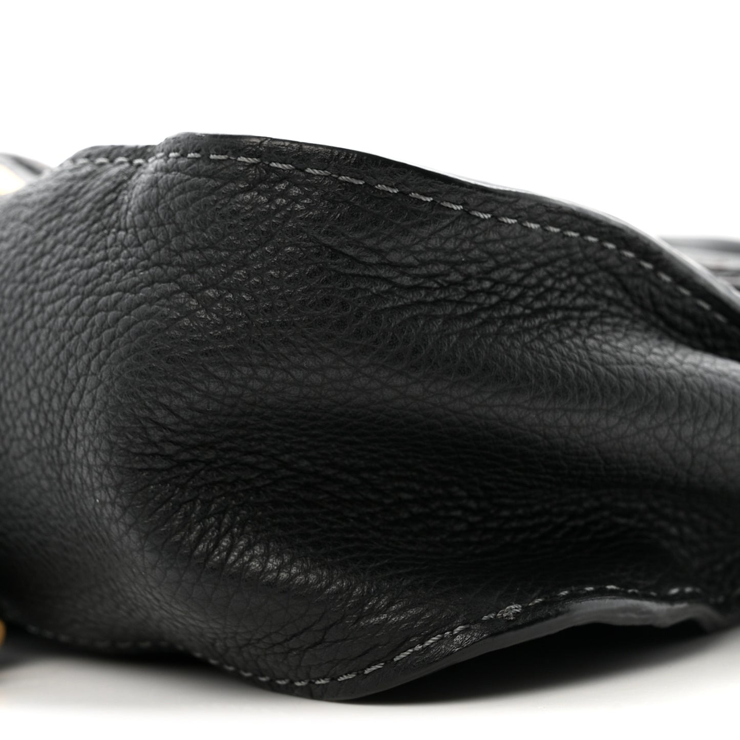 Calfskin Medium Marcie Satchel Black