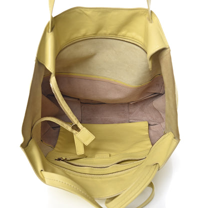 Celine Smooth Lambskin Small Vertical Bi-Cabas Beige Yellow 5 of 27