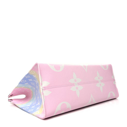 Louis Vuitton Monogram Escale Onthego GM Pastel 4 of 9