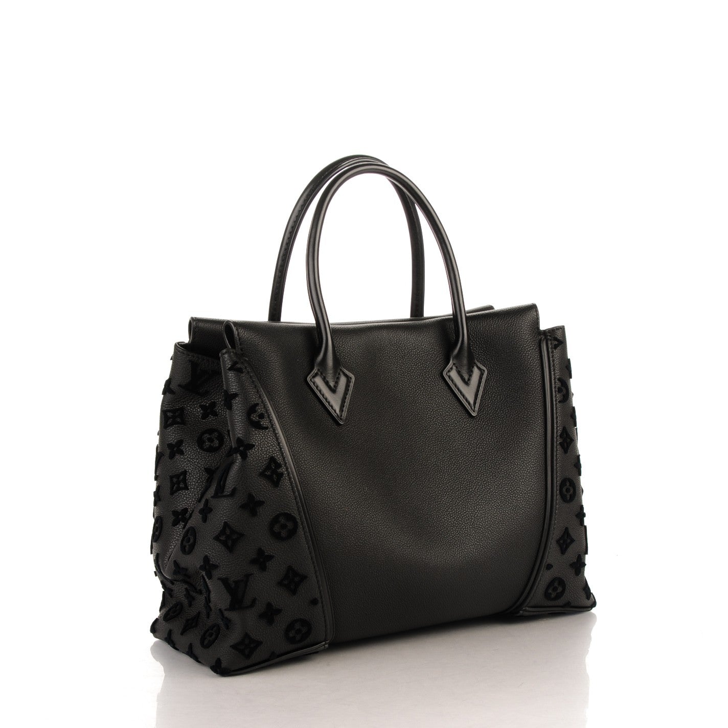Veau Cachemire Tote W PM Black