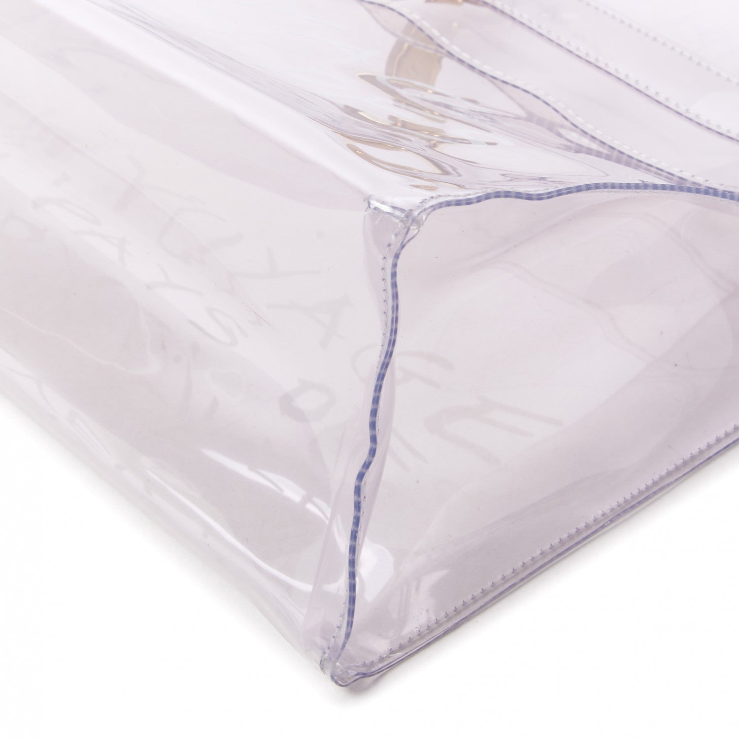 Hermes Vinyl Souvenir De L'Exposition Kelly Transparent 4 of 7