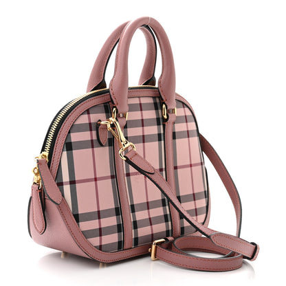 Burberry Horseferry Check Small Orchard Bowling Bag Pale Orchid 3 of 12