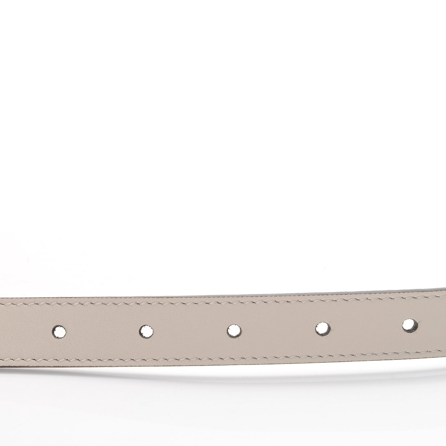 Calfskin Double G 20mm Belt 90 36 Mystic White
