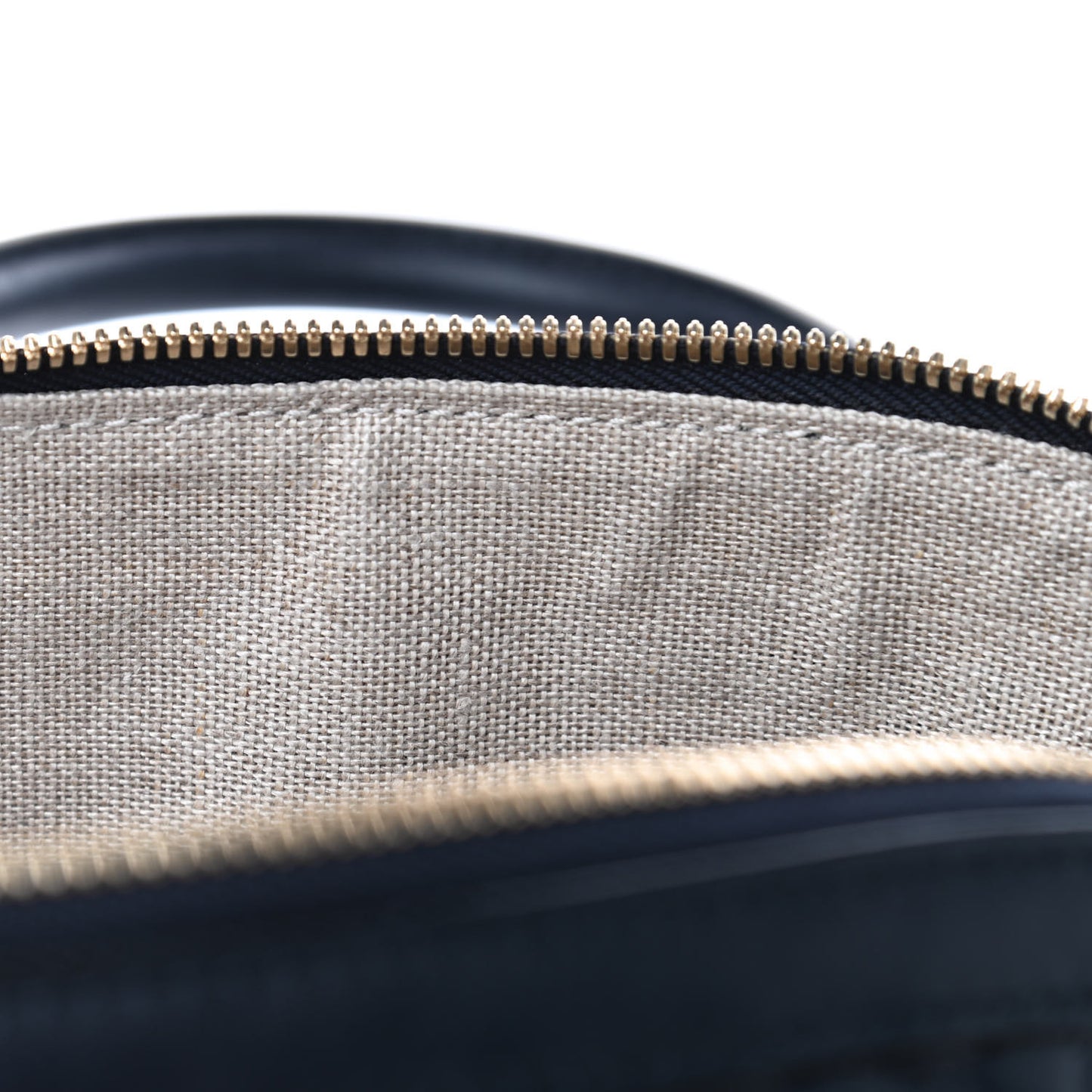 Soft Microguccissima Mini Dome Bag Blue