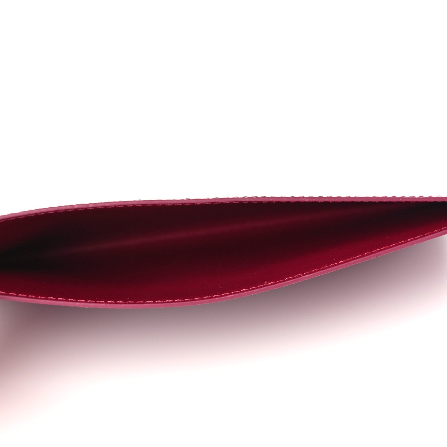 Louis Vuitton Calfskin Felicie Card Holder Insert Fuchsia 5 of 6