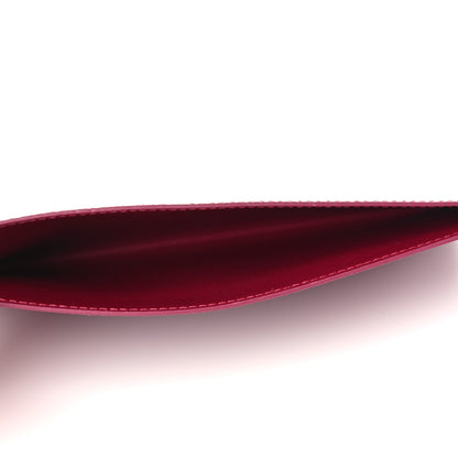 Louis Vuitton Calfskin Felicie Card Holder Insert Fuchsia 5 of 6