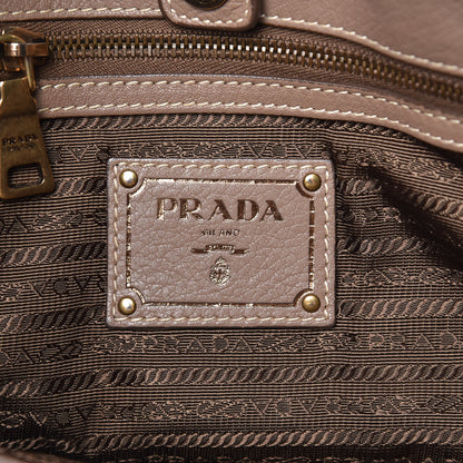 Prada Cervo Tote Visone 6 of 8