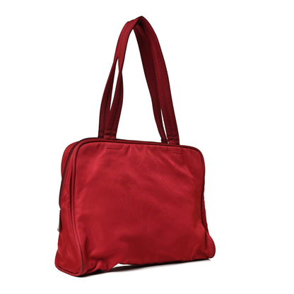 Prada Tessuto Nylon Tote Rosso 3 of 16