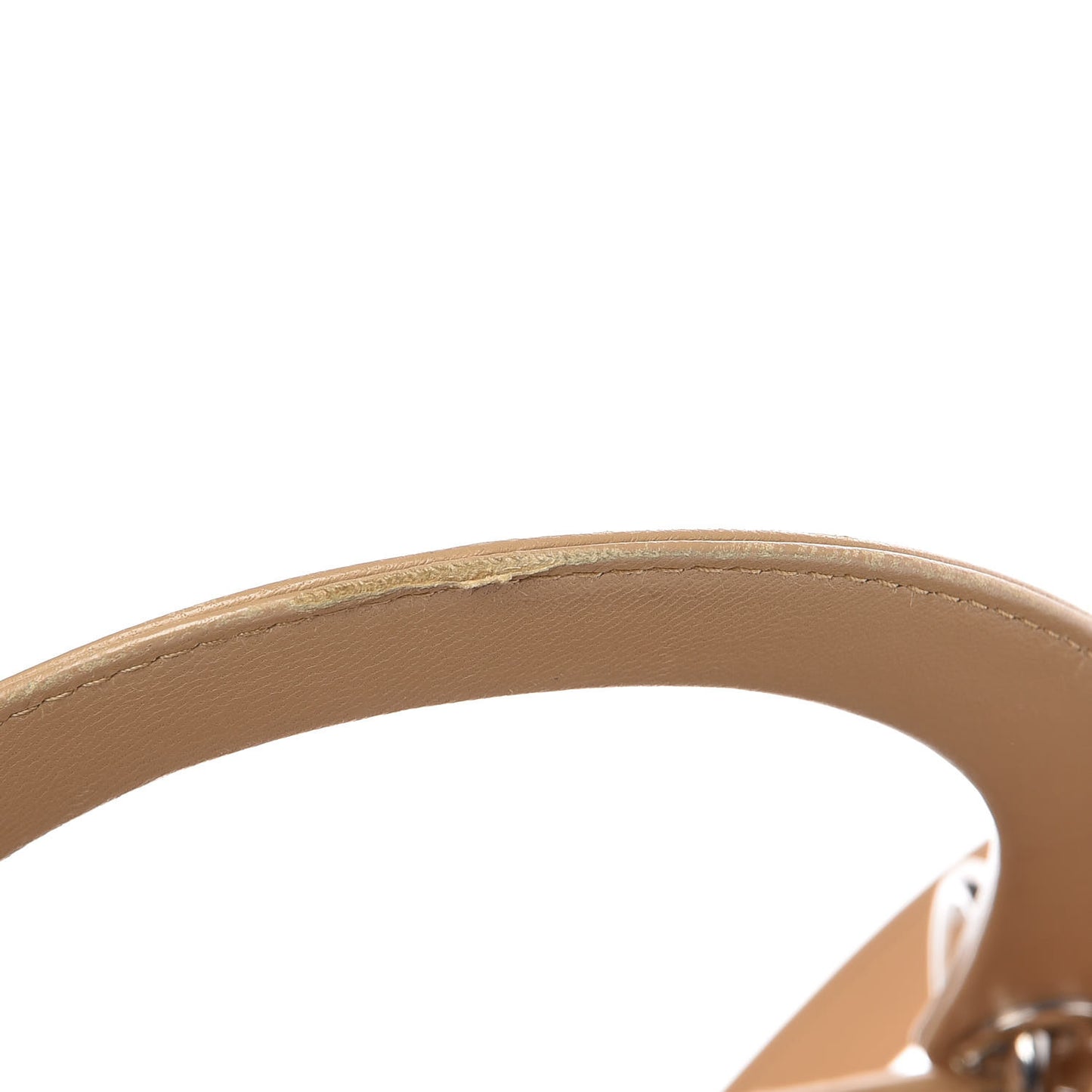 Lambskin Cannage Medium Lady Dior Beige