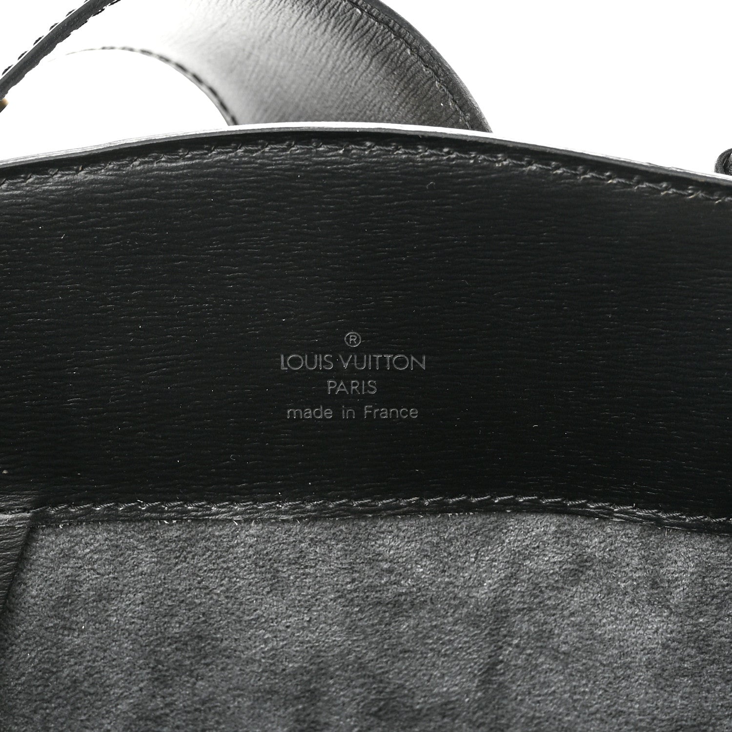 Louis Vuitton Epi Cluny Black 6 of 11