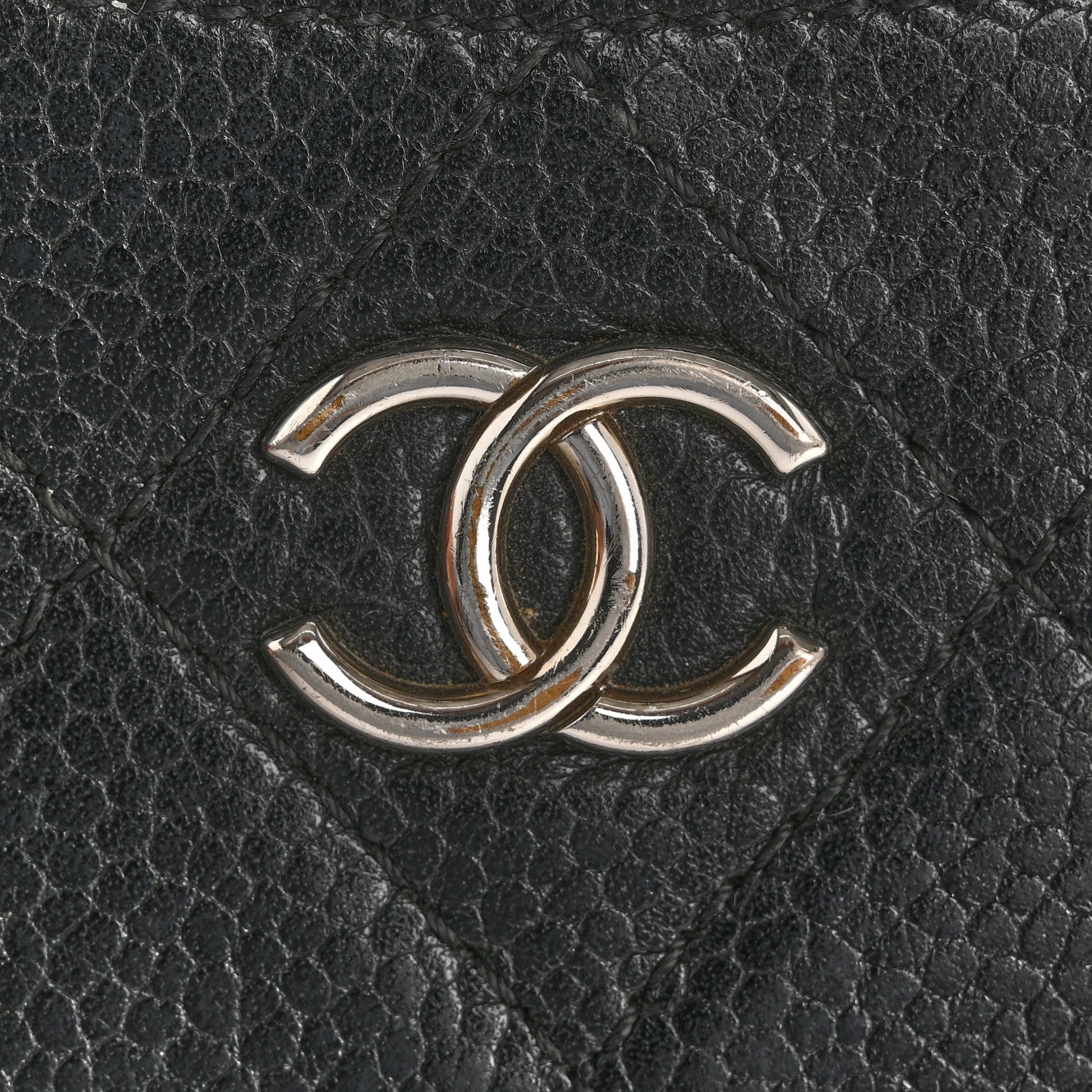 Chanel Caviar Quilted Card Holder Black 9 of 14