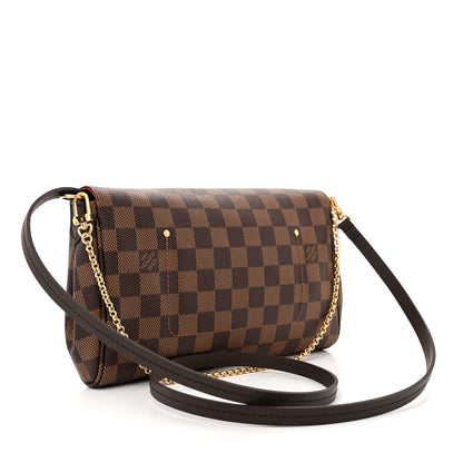 Louis Vuitton Damier Ebene Favorite MM 3 of 10